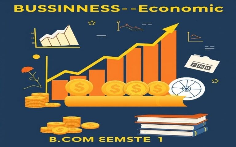 व्यावसायिक अर्थशास्त्र B.COM SEMSTER -1