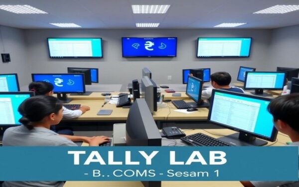 TALLY LAB B.COM SEMSTER -1