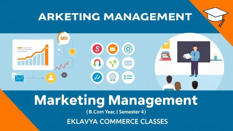 MARKETING MANAGEMENT B.COM SEMSTER – 4