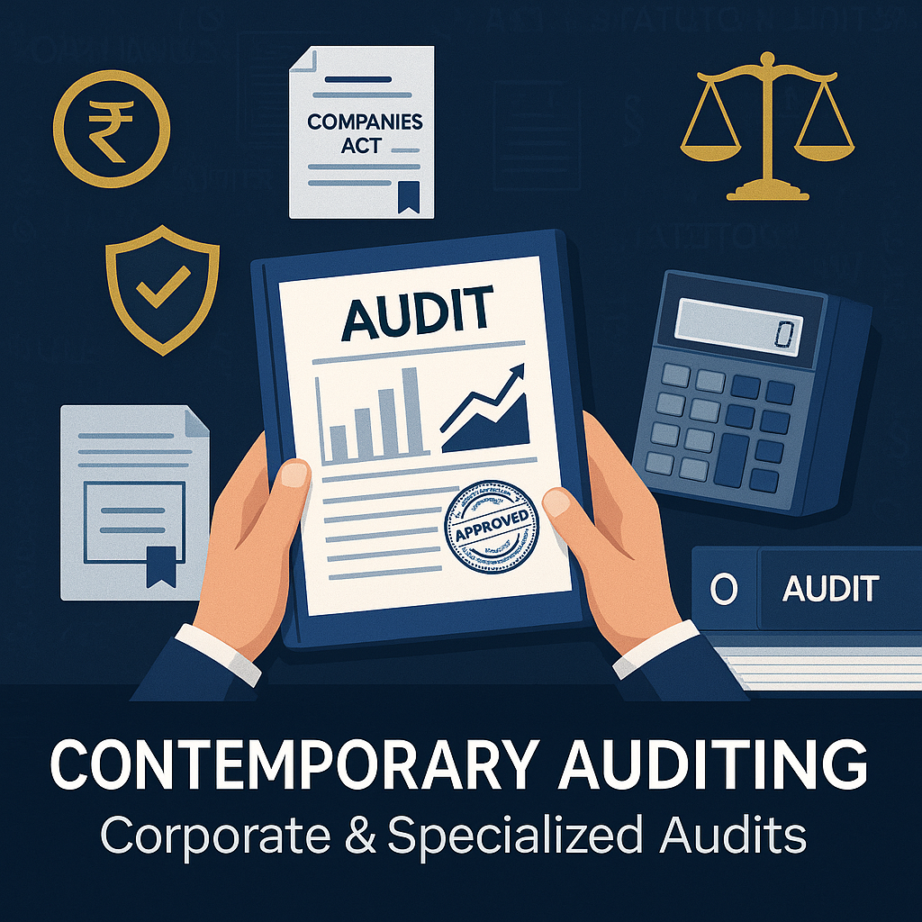 Contemporary Auditing M.COM ABST SEMSTER – 2 PAPER – 6