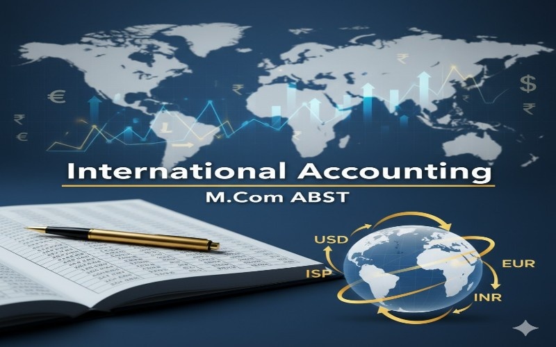 International Accounting M.COM ABST SEMSTER – 2 PAPER – 4