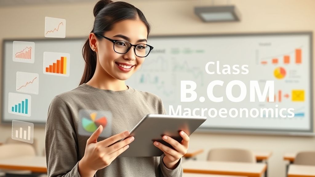 समष्टि अर्थशास्त्र MACRO ECONOMICS B.COM SEMESTER – 4